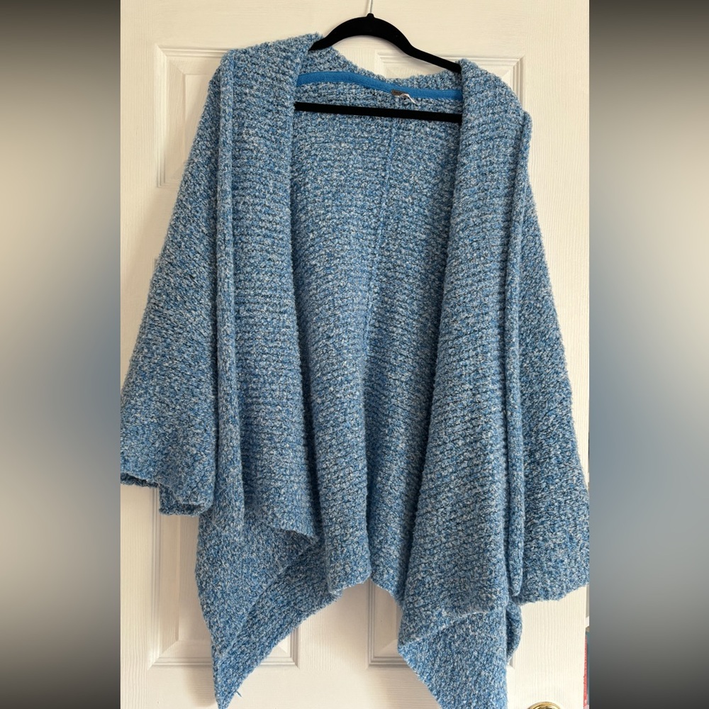 Free People Blue Cardigan Sweater - Picture 3 of 4